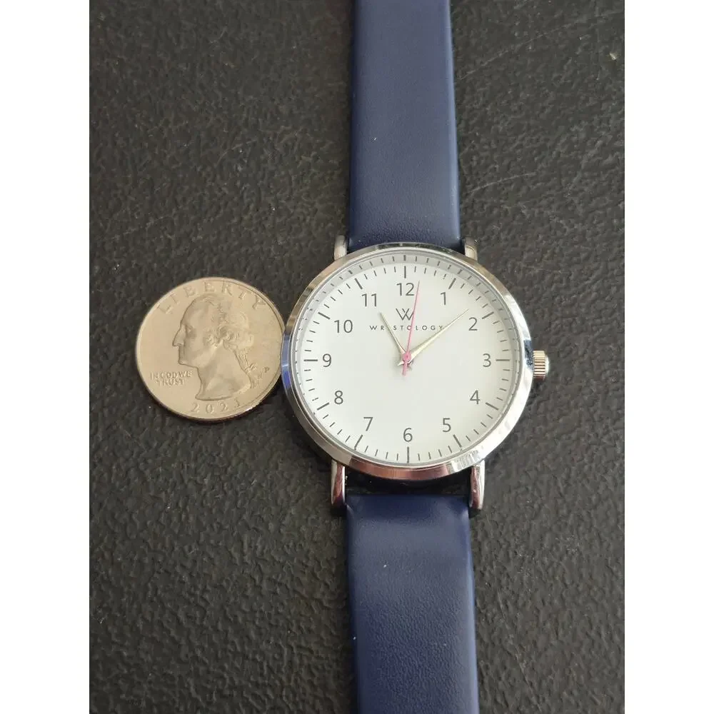 Wristology Olivia Mens Watch Large White Dial Case Stylish‎ Classiccore Sharp